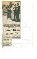 Miss Muriel Burton, Mr Geoffrey Nuttall, Mr Ian Smith,  Mr Graham West - Vintage Photograph