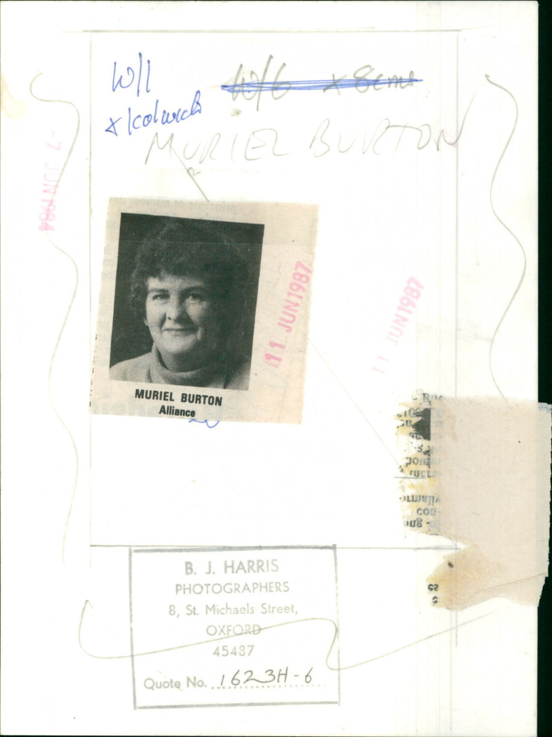 Michael Burton - Vintage Photograph