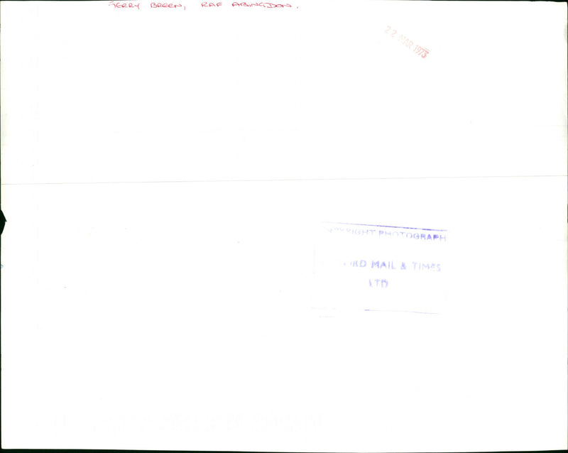 Gerry Breen - Vintage Photograph