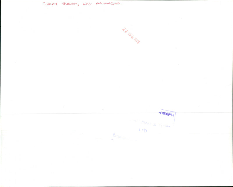 Gerry Breen - Vintage Photograph