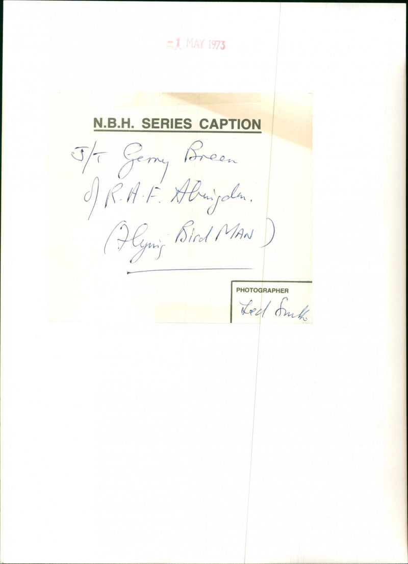 Gerry Breen - Vintage Photograph