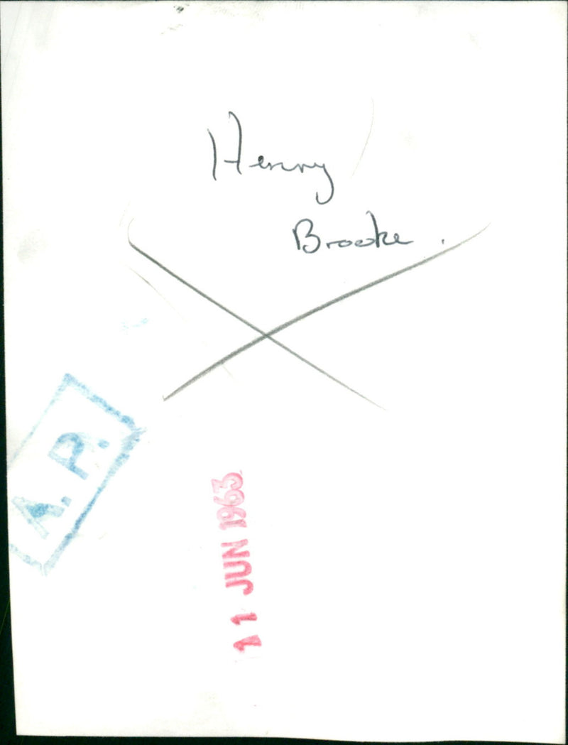 Henry Brook - Vintage Photograph