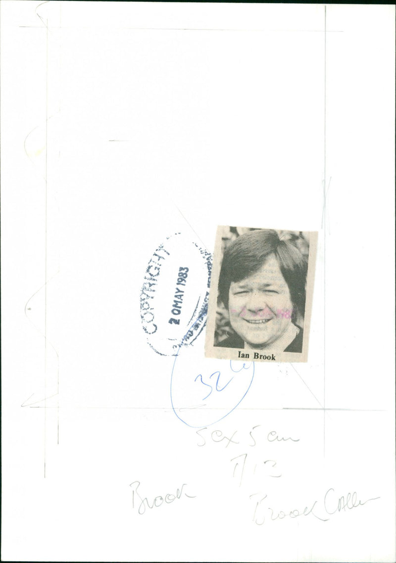 Ian Brook - Vintage Photograph