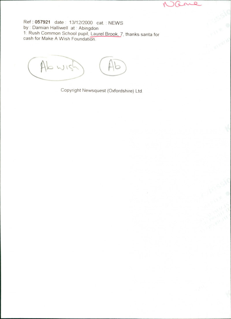 Laurel Brook - Vintage Photograph