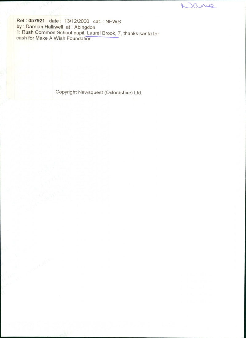 Laurel Brook - Vintage Photograph