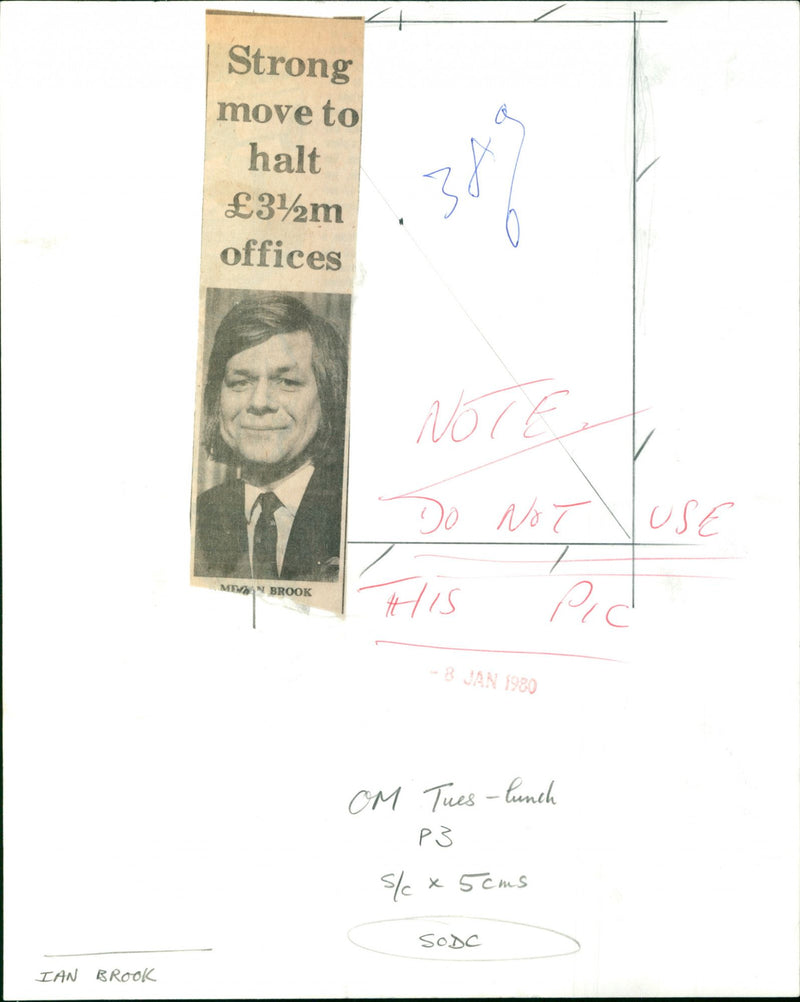 Ian Brook - Vintage Photograph