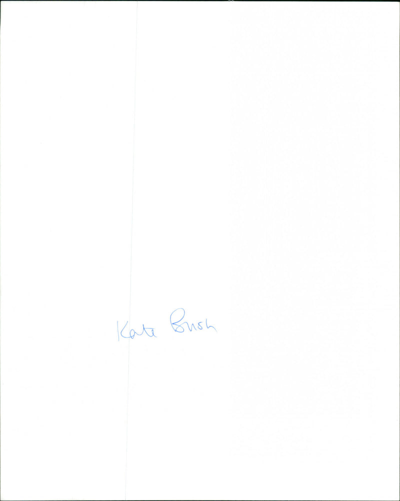 Kate Bush - Vintage Photograph