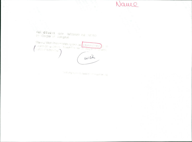 Lauren Brook - Vintage Photograph