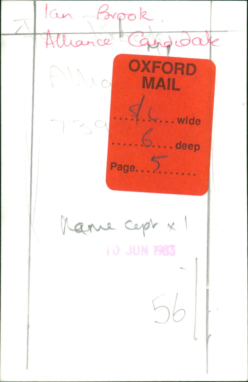 Ian Brook - Vintage Photograph