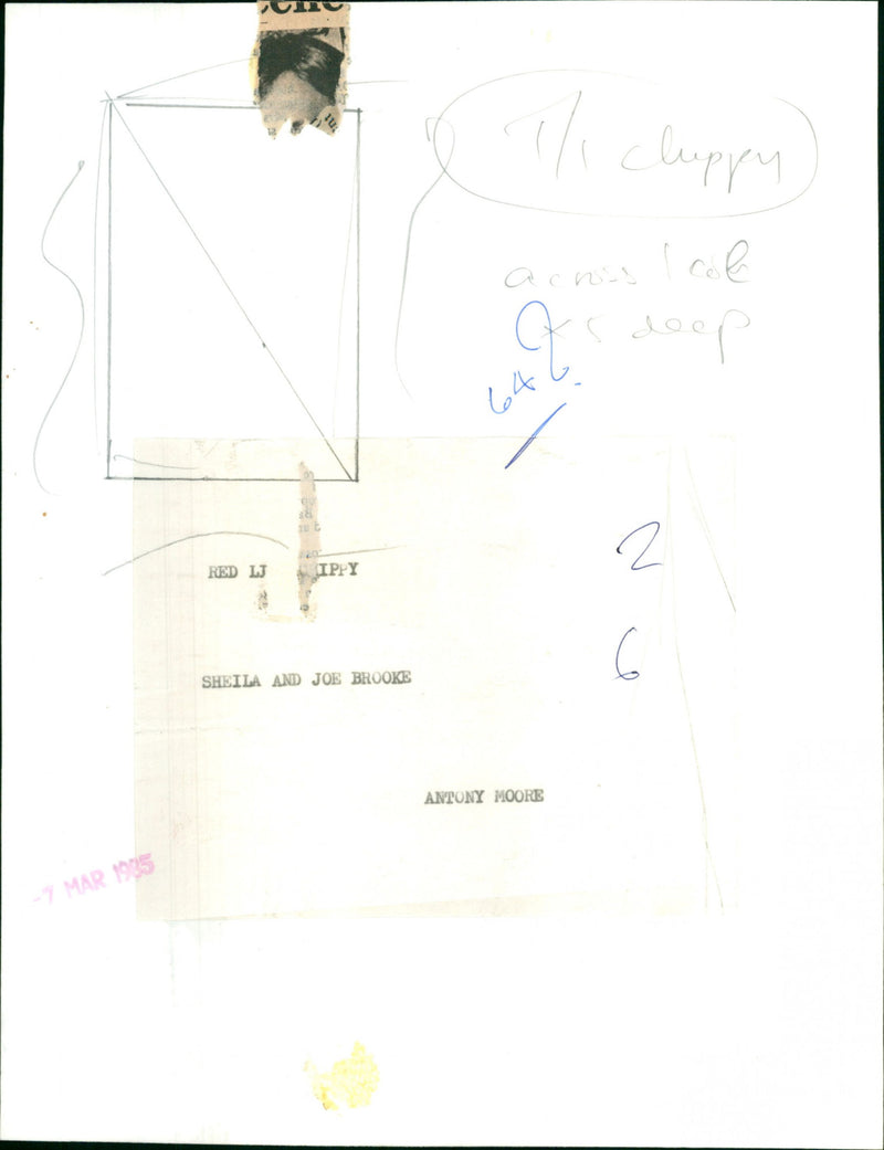 Sheila and Joe Brooke - Vintage Photograph