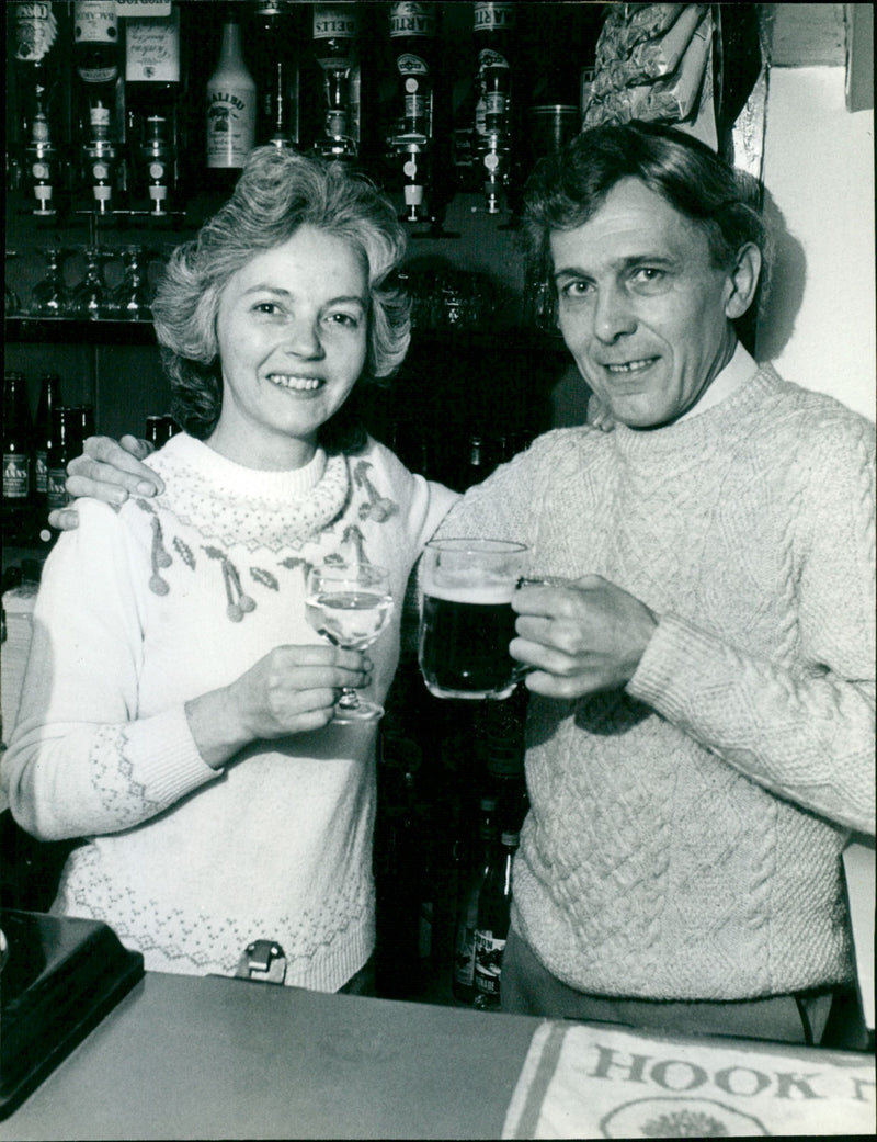 Sheila and Joe Brooke - Vintage Photograph