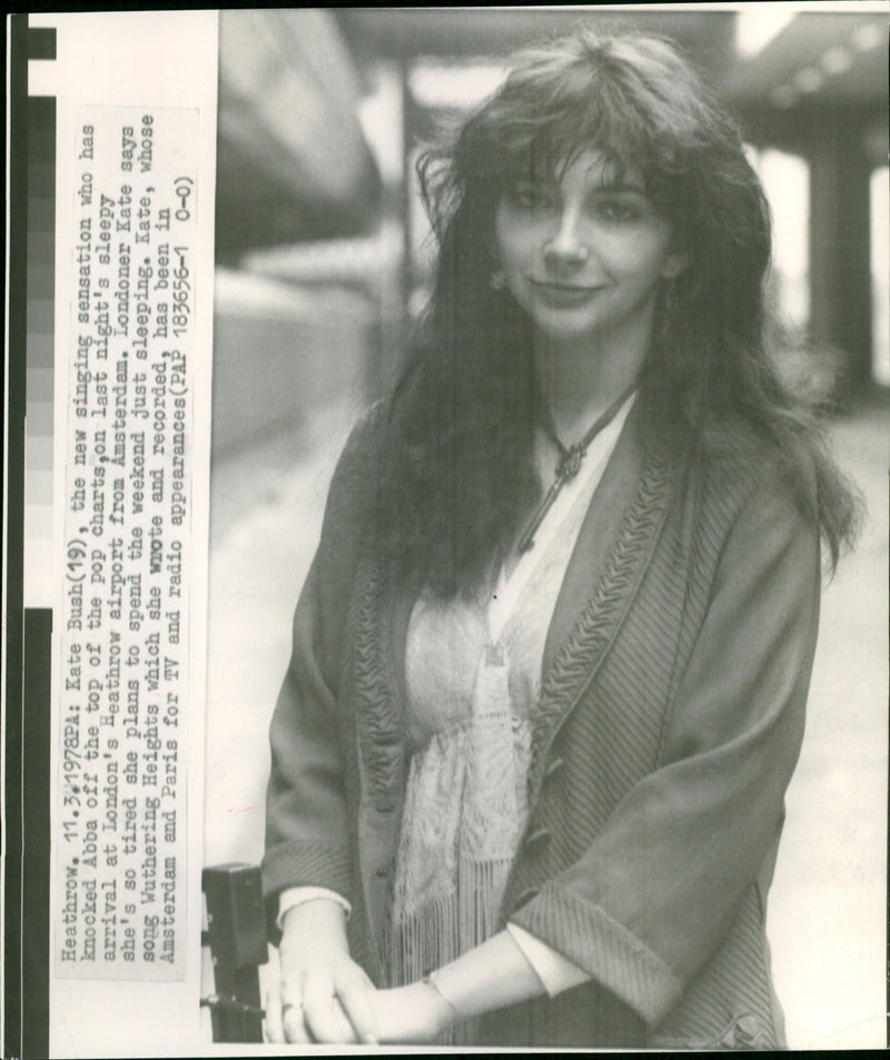 Kate Bush - Vintage Photograph