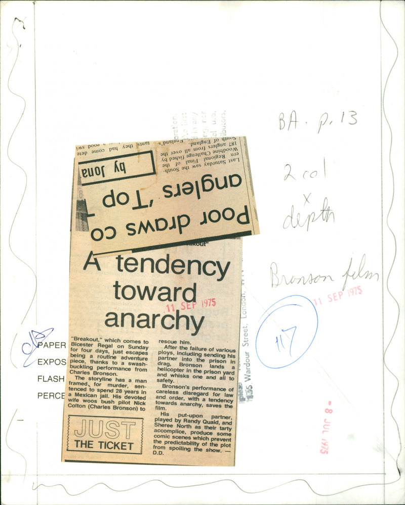 Charles Bronson - Vintage Photograph