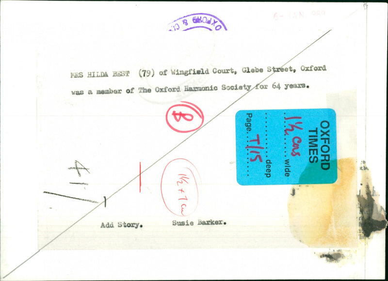 Hilda Best - Vintage Photograph