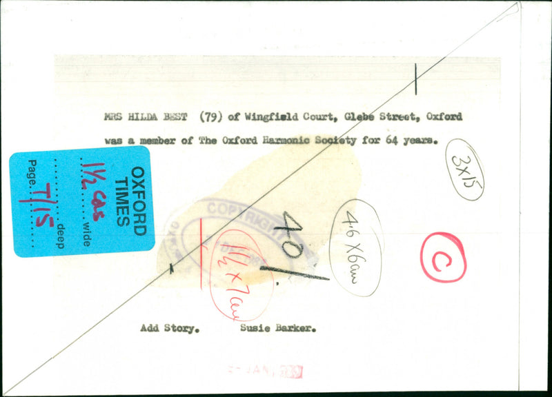 Hilda Best - Vintage Photograph