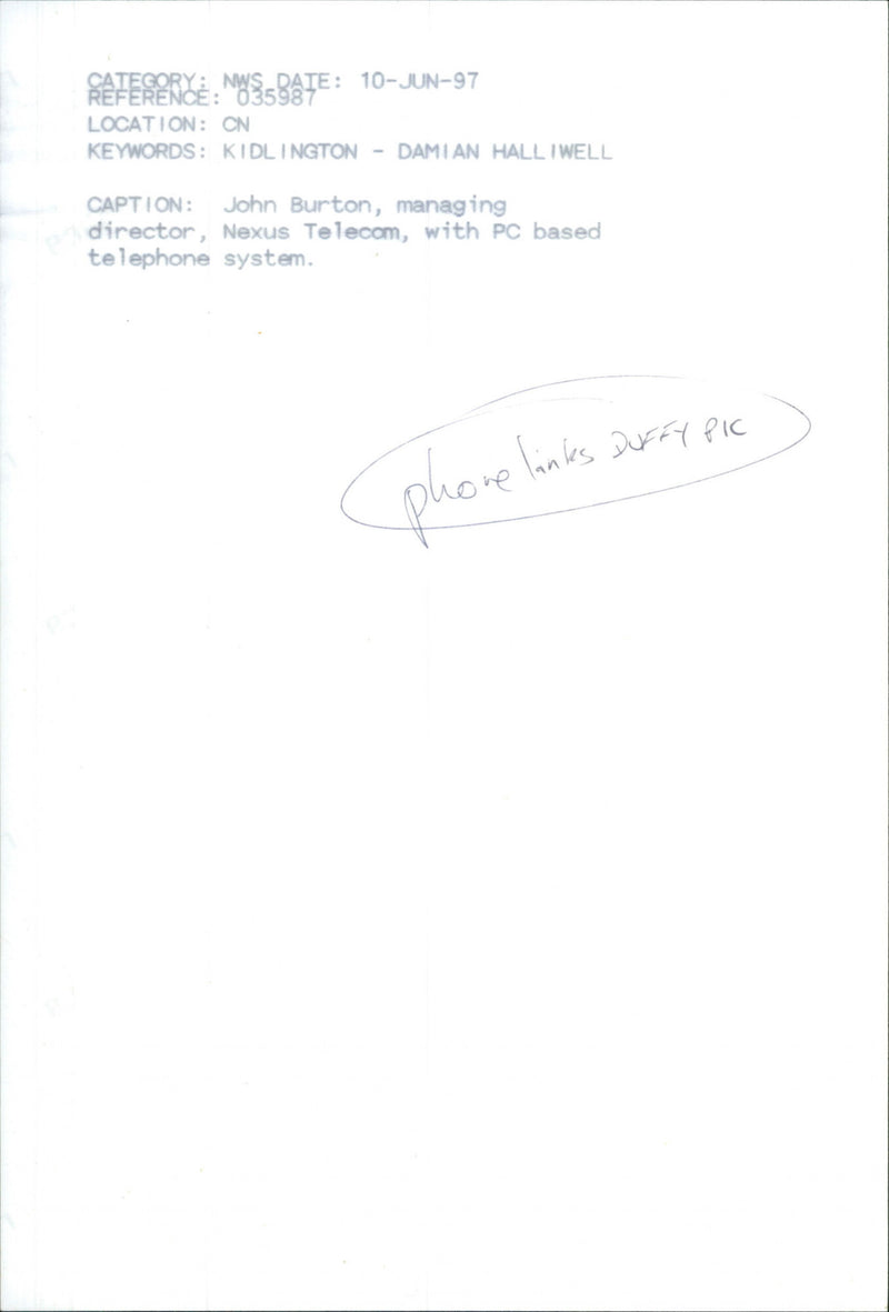 John Burton - Vintage Photograph