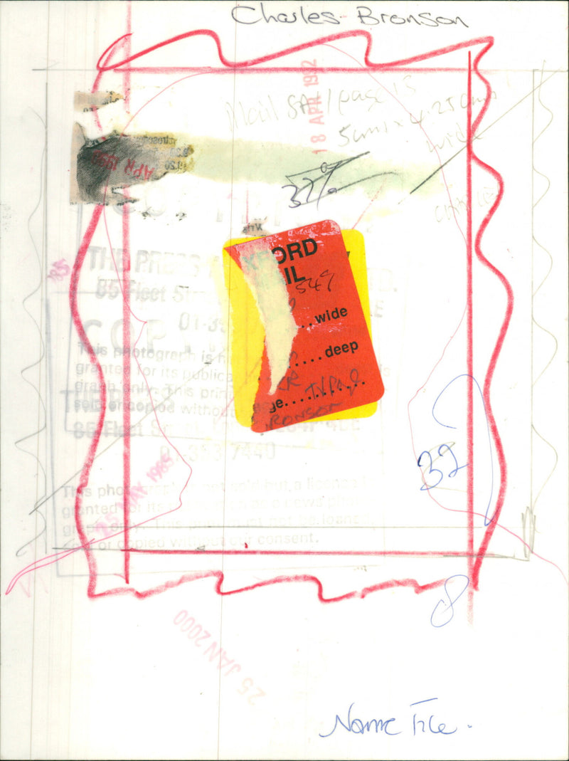 Charles Bronson - Vintage Photograph