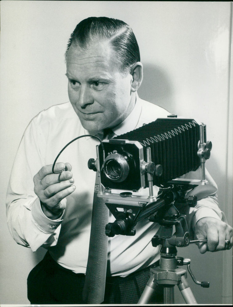 Cameraman - Vintage Photograph