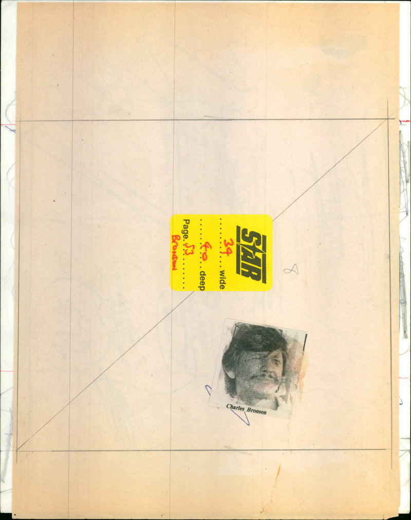 Charles Bronson - Vintage Photograph