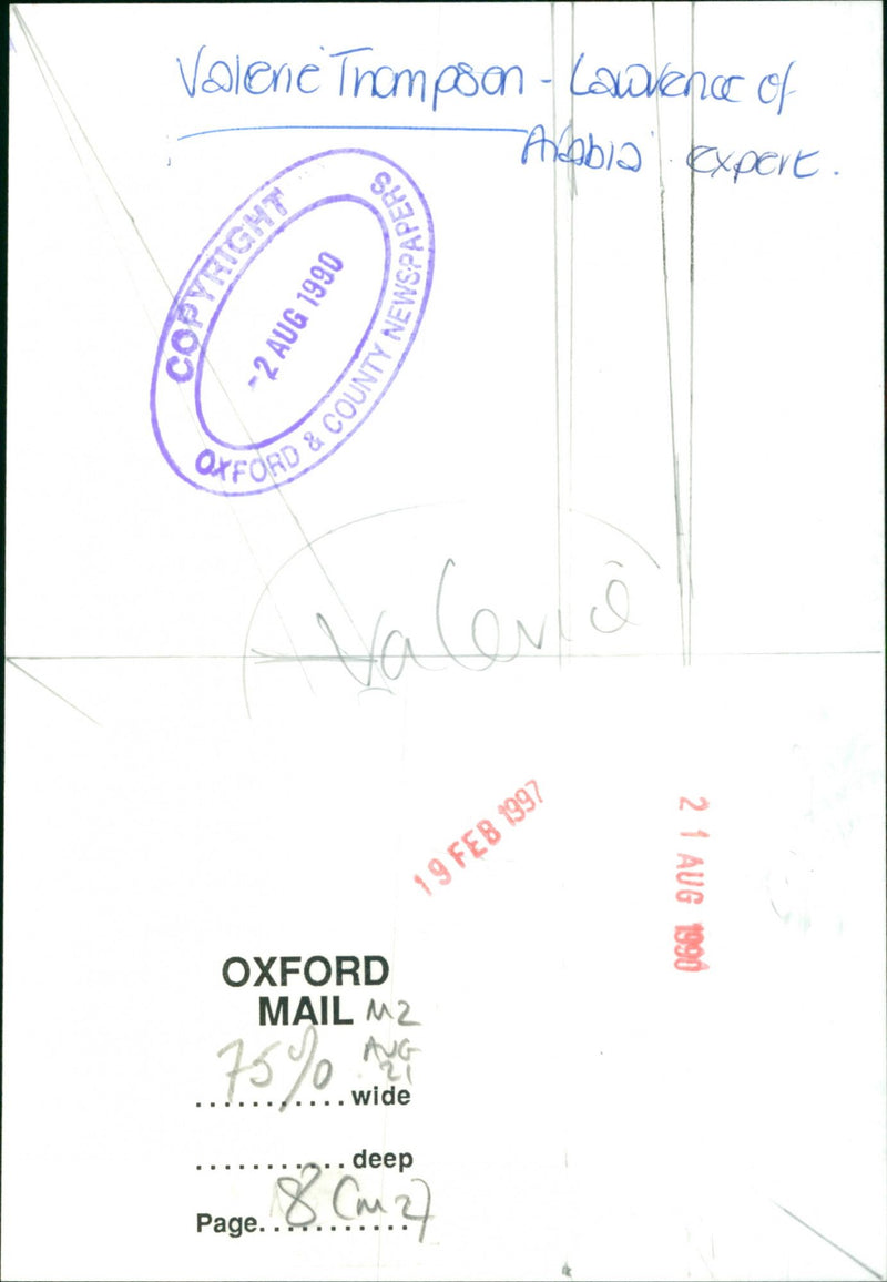 Valerie Thompson - Vintage Photograph