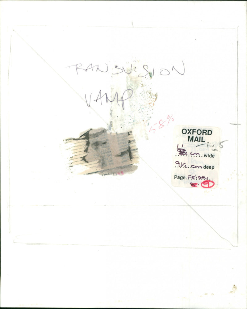 Transvision Vamp - Vintage Photograph