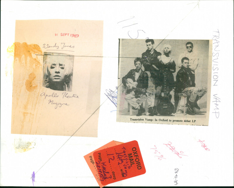 Transvision Vamp - Vintage Photograph