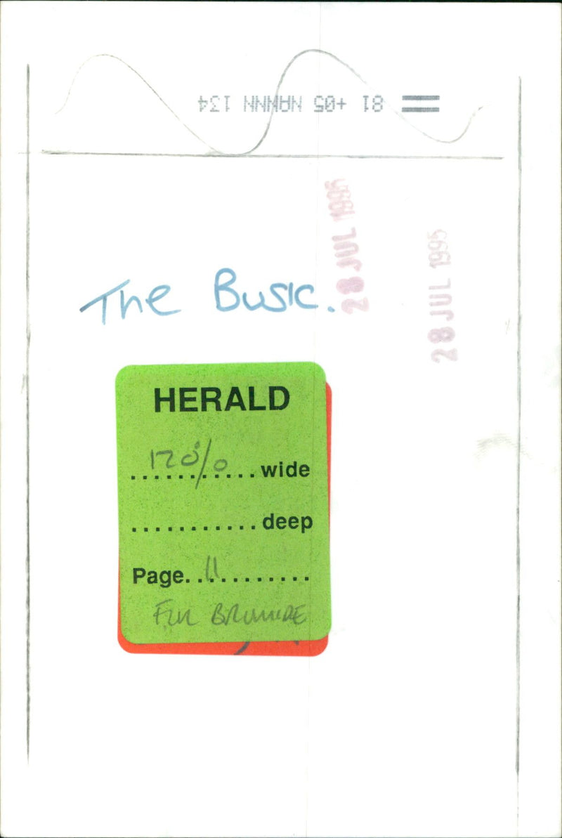 The Busic - Vintage Photograph