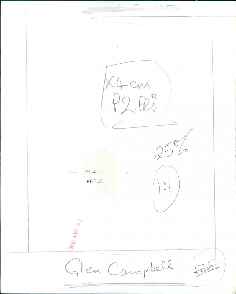 Glen Campbell - Vintage Photograph