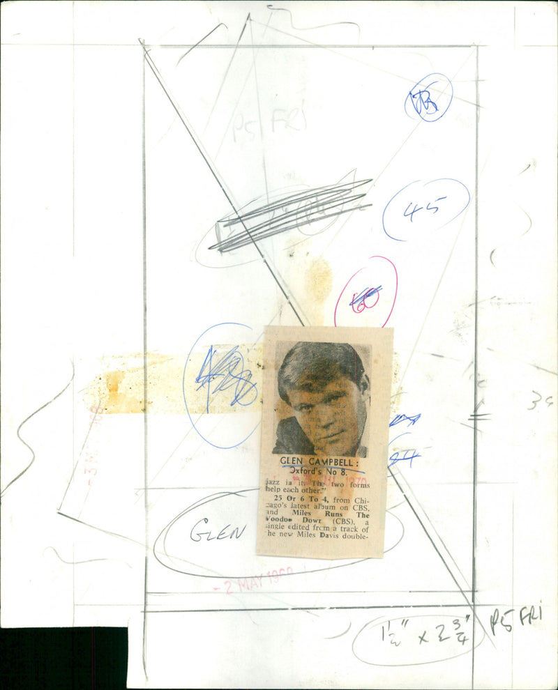 Glen Campbell - Vintage Photograph