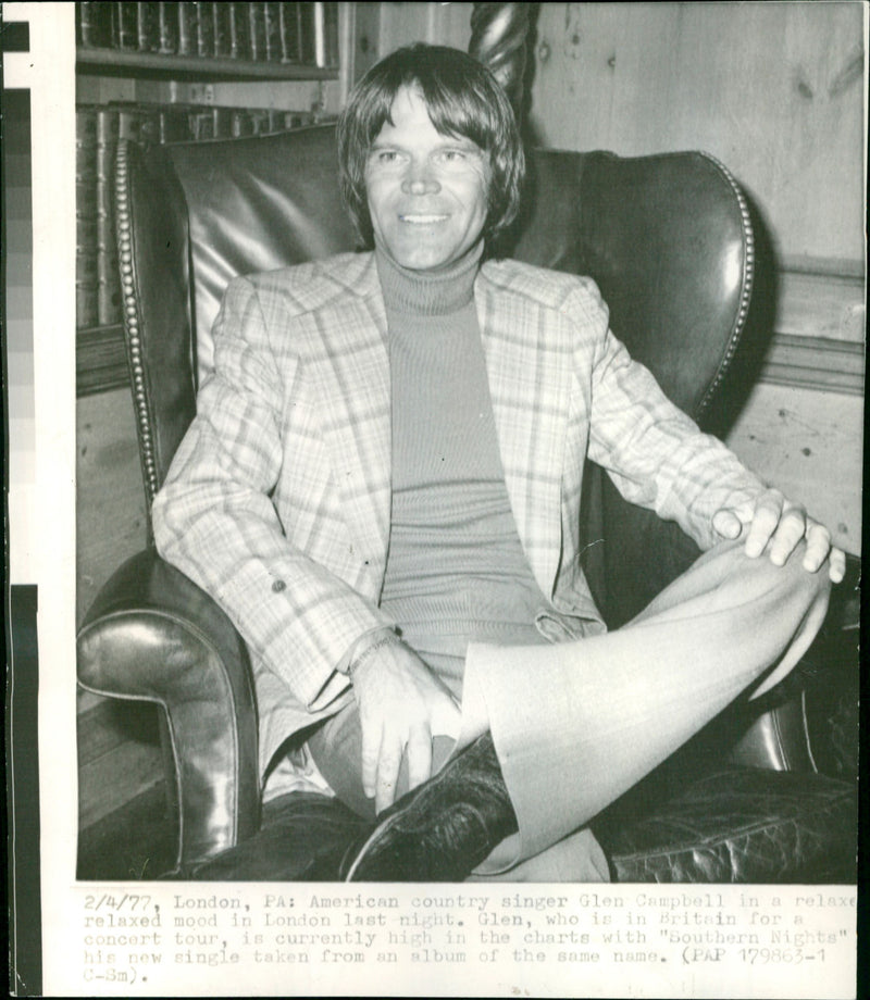 Glen Campbell - Vintage Photograph