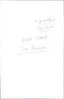 Ben Buxton - Vintage Photograph