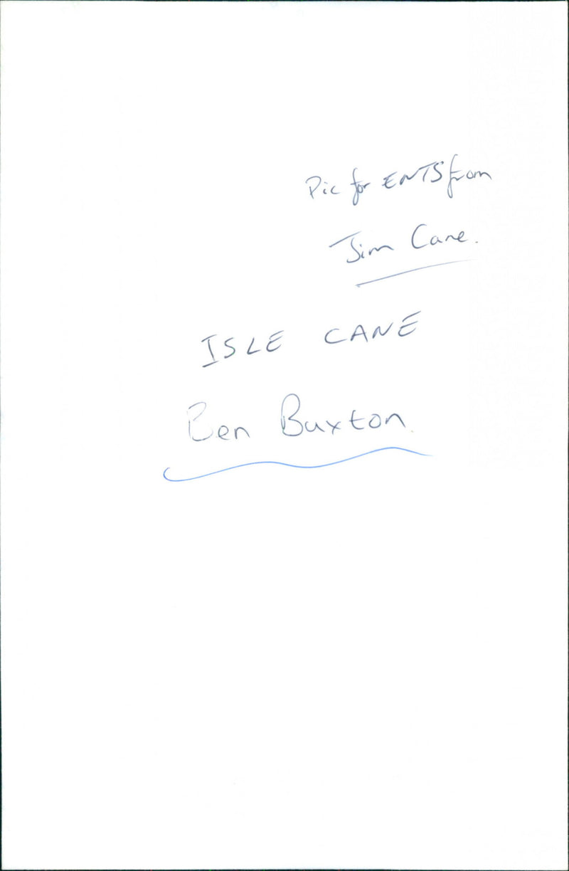 Ben Buxton - Vintage Photograph