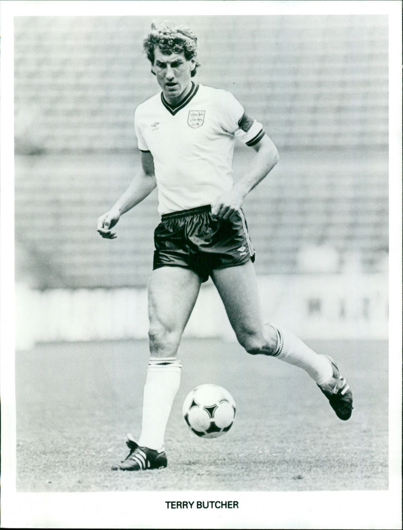 Terry Butcher - Vintage Photograph