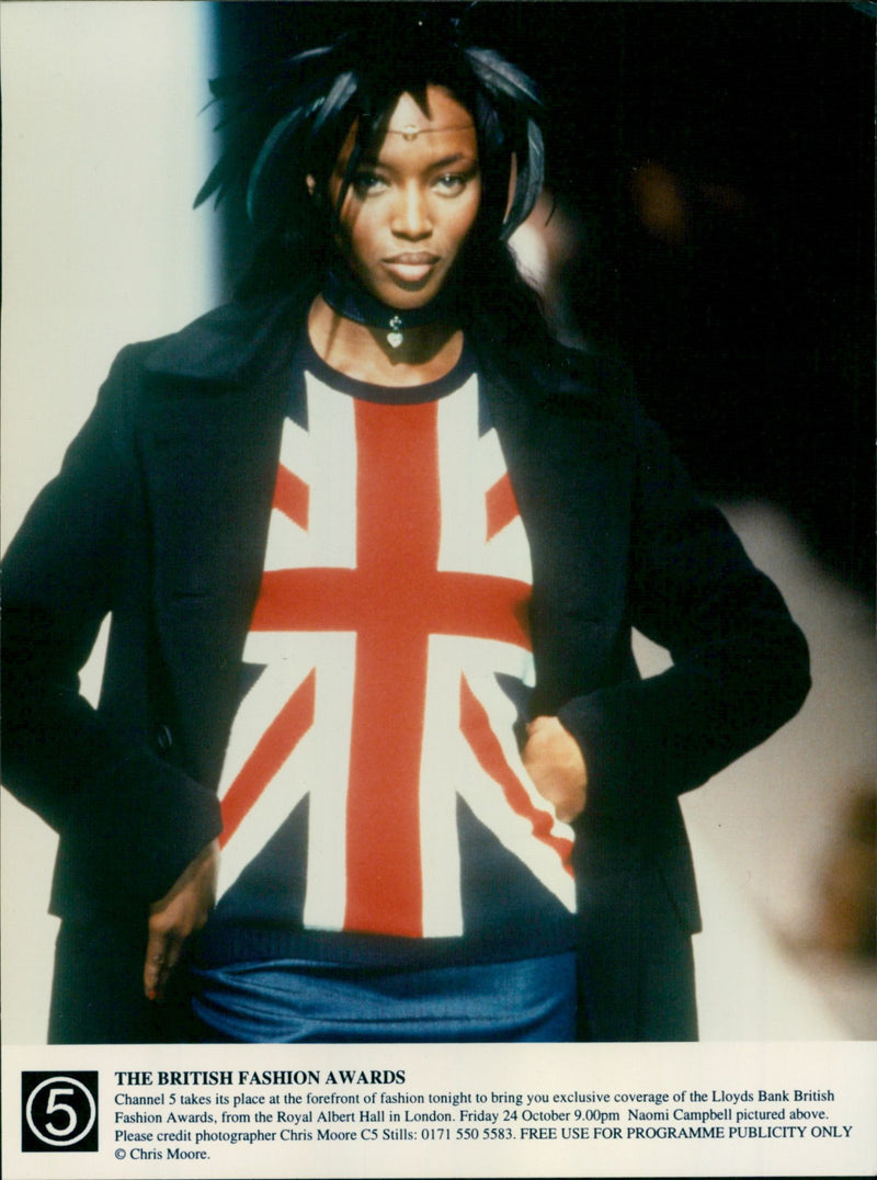 Naomi Campbell - Vintage Photograph