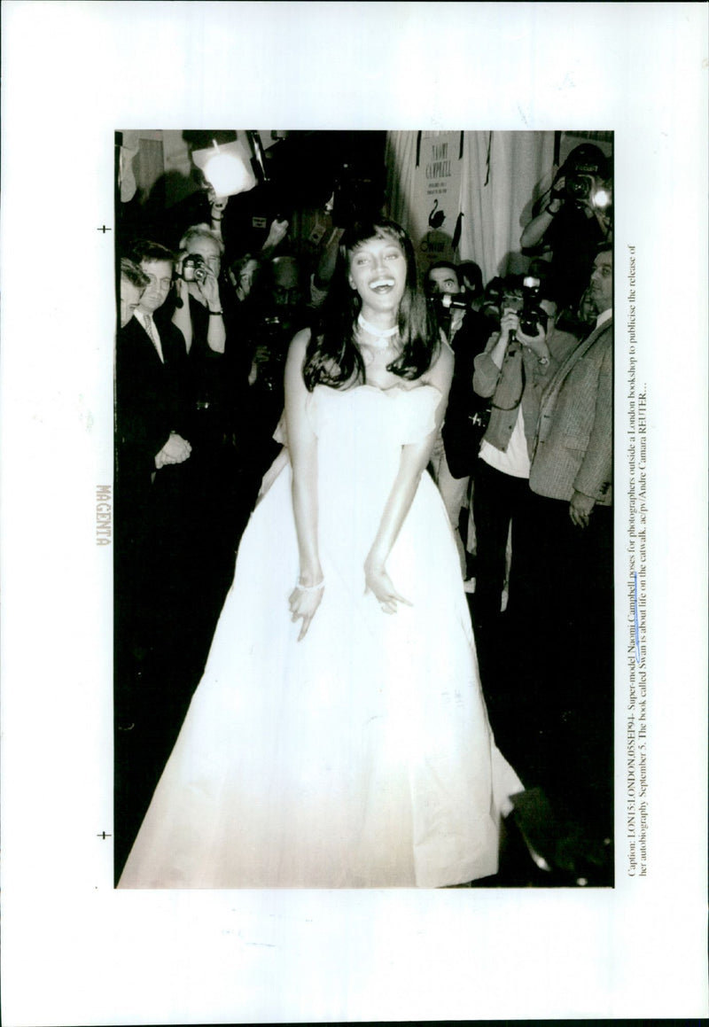 Naomi Campbell - Vintage Photograph