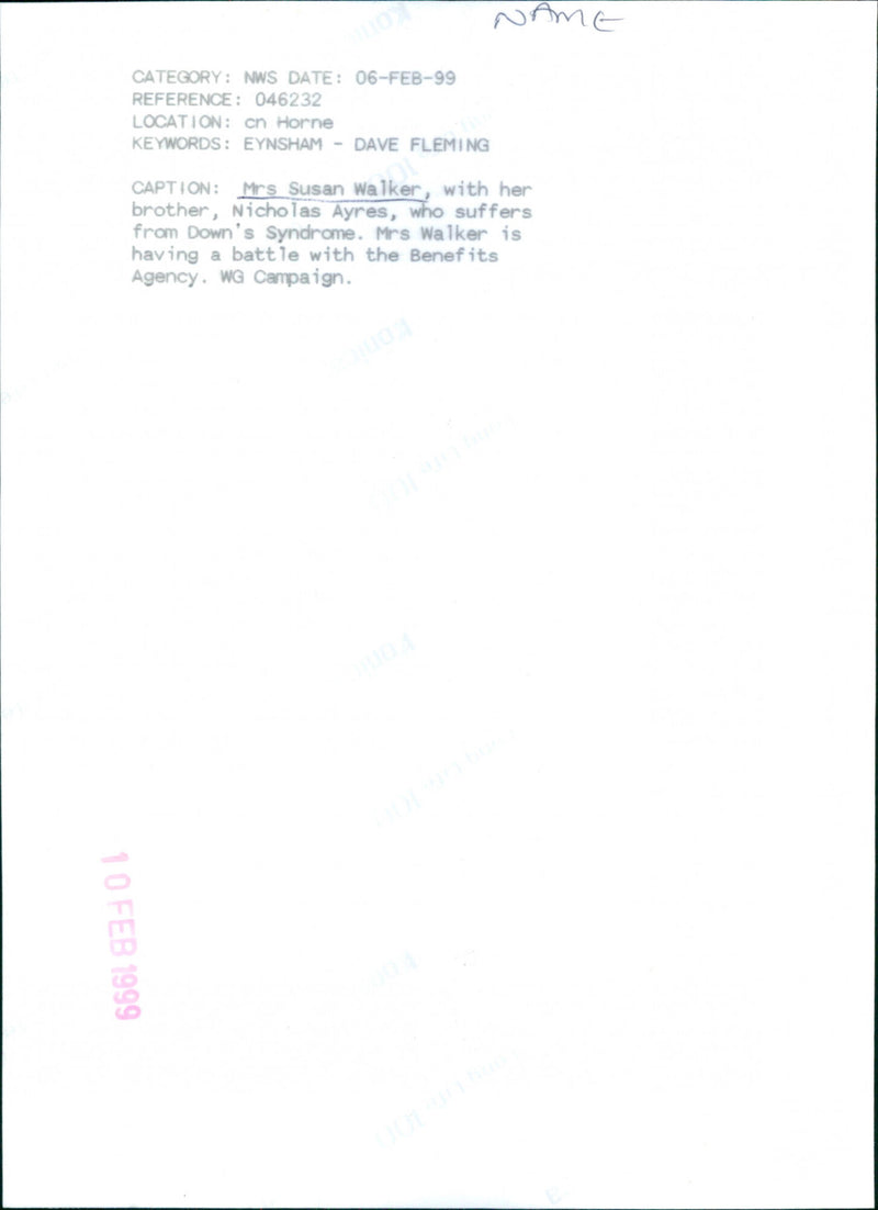 Susan Walker - Vintage Photograph