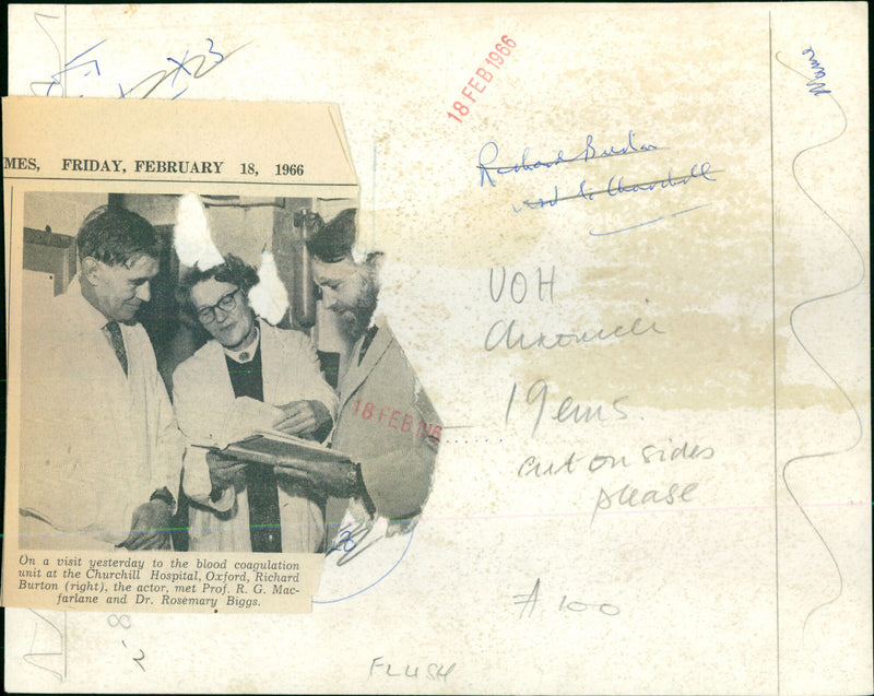 Richard Burton - Vintage Photograph