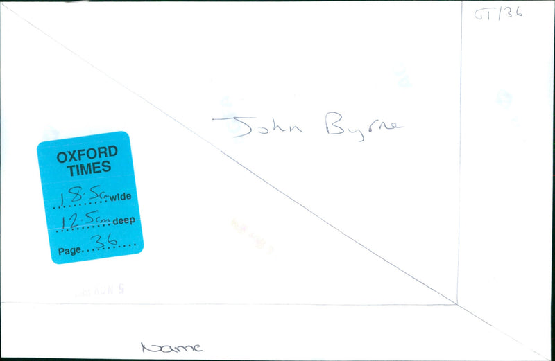 John Byrne - Vintage Photograph