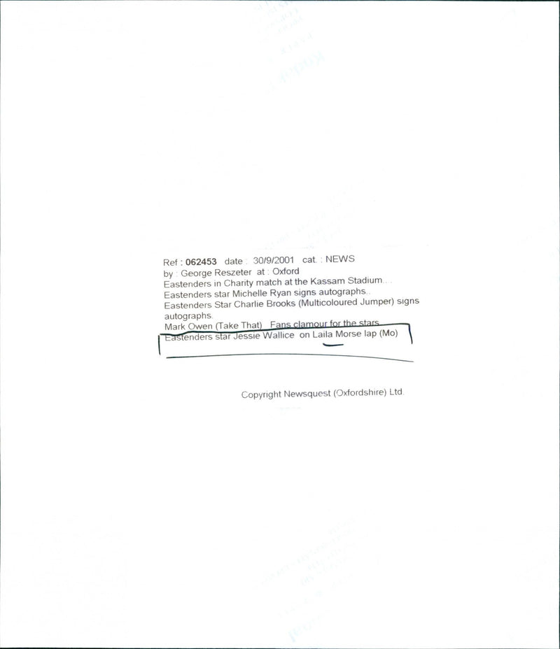 Jessie Wallice - Vintage Photograph