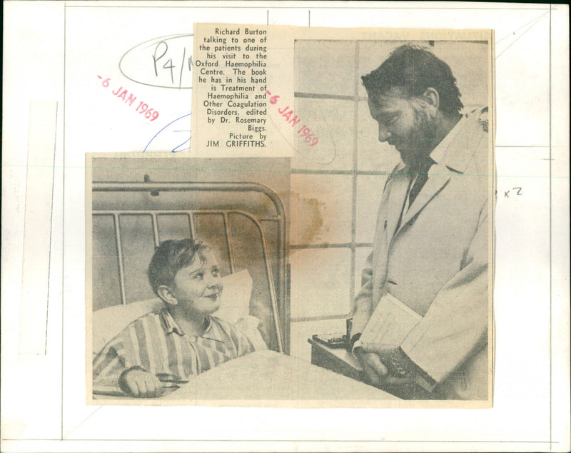 Richard Burton - Vintage Photograph