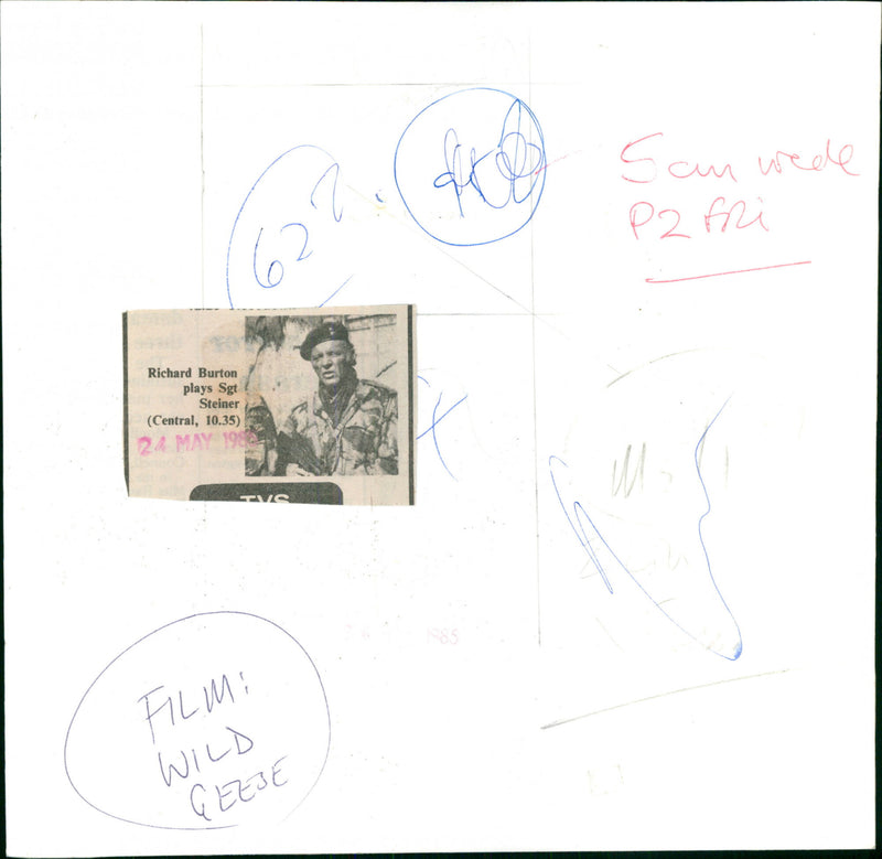 Richard Burton - Vintage Photograph