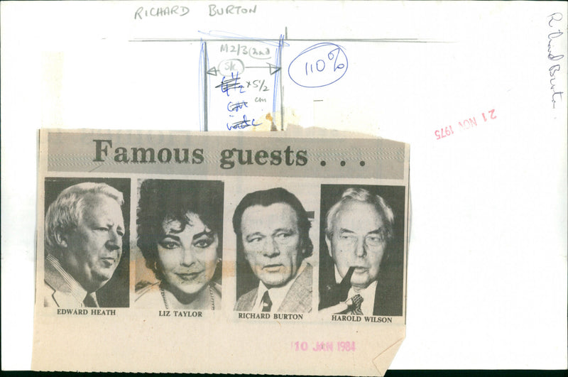 Richard Burton - Vintage Photograph