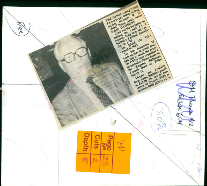 R. G. Byles - Vintage Photograph