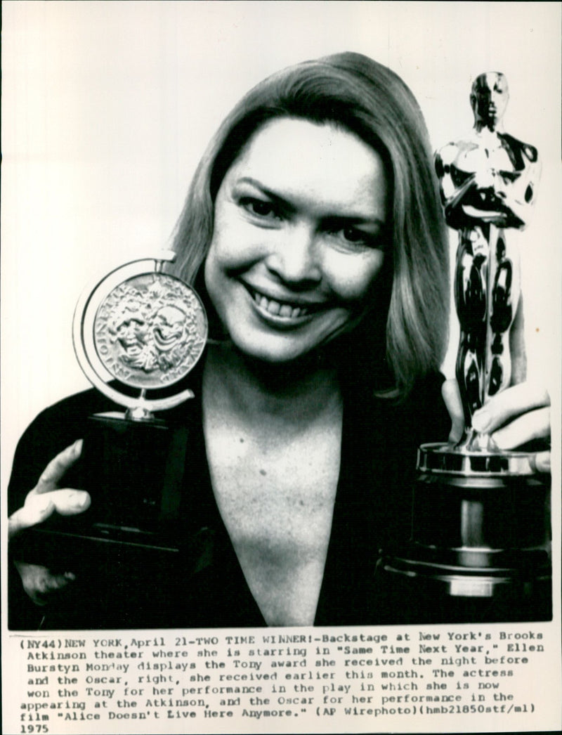 Ellen Burstyn - Vintage Photograph