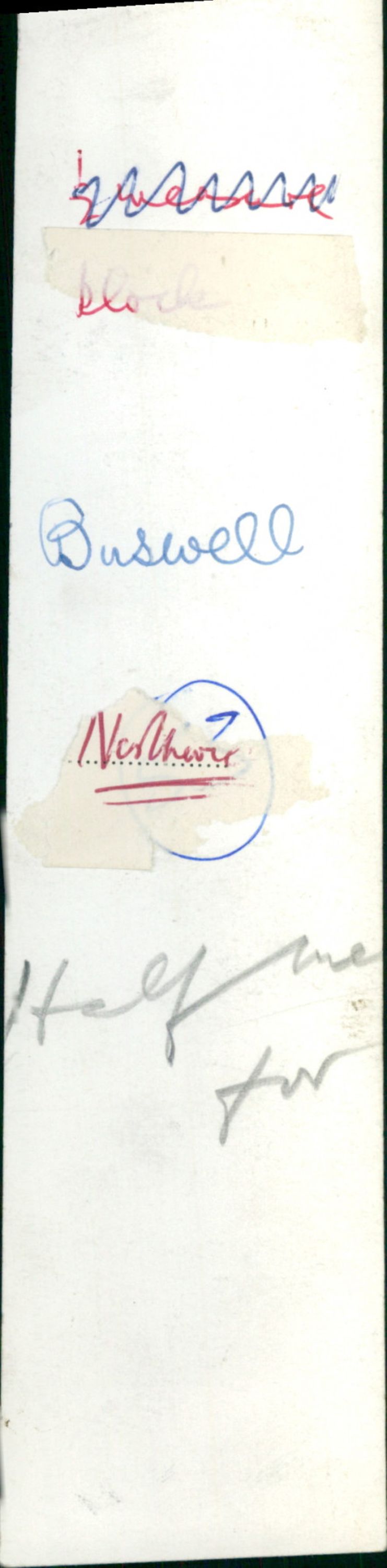 Douglas Buswell - Vintage Photograph