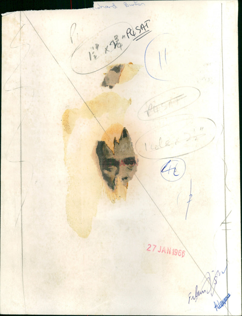 Richard Burton - Vintage Photograph