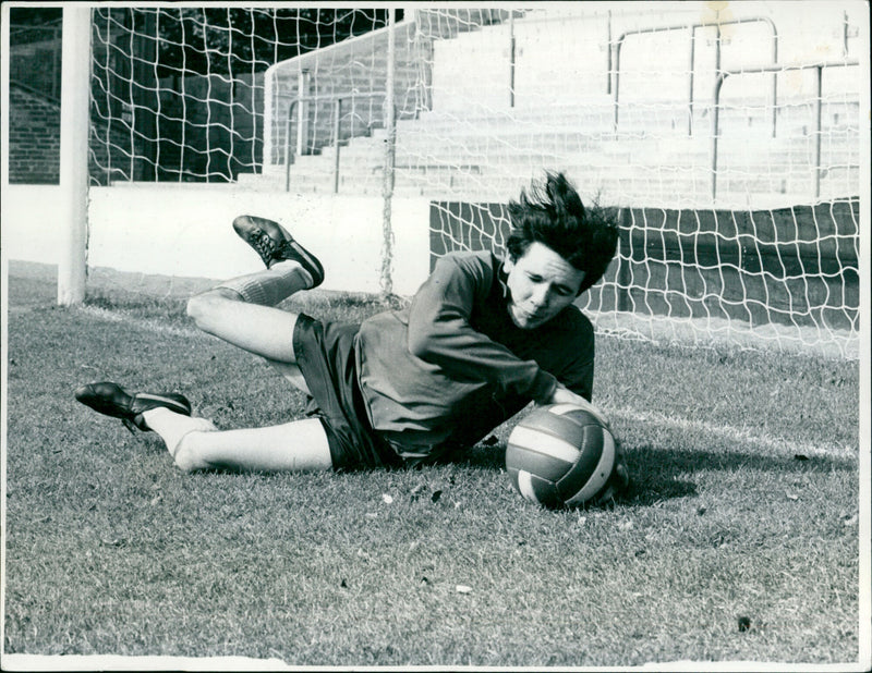Goalkeeper - Vintage Photograph