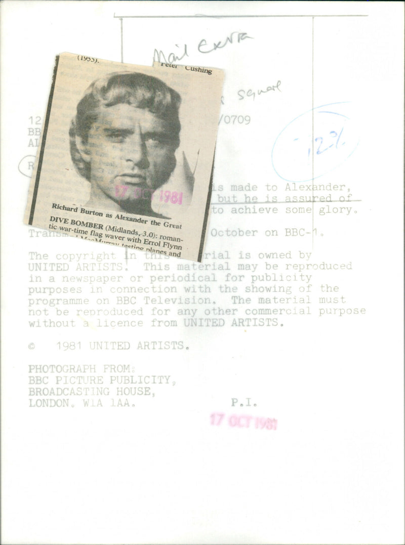 Richard Burton - Vintage Photograph