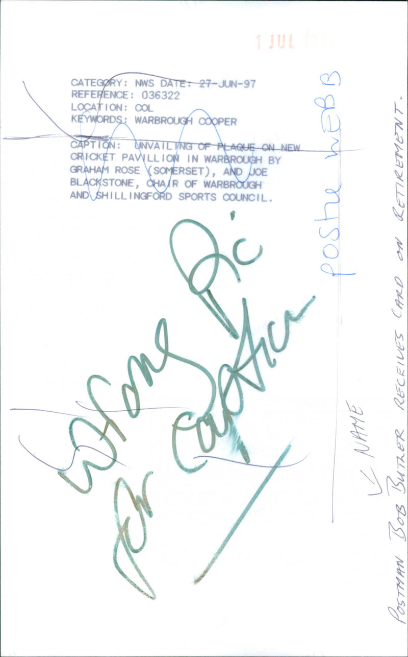 Bob Butler - Vintage Photograph