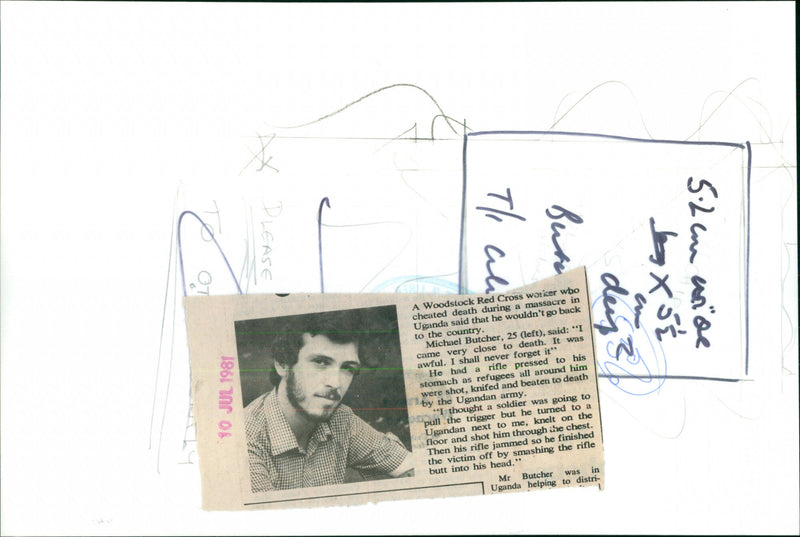 Michael Butcher - Vintage Photograph